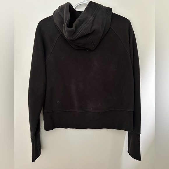 Lululemon Back To It Hoodie Black Size 6 - Picture 2 of 3